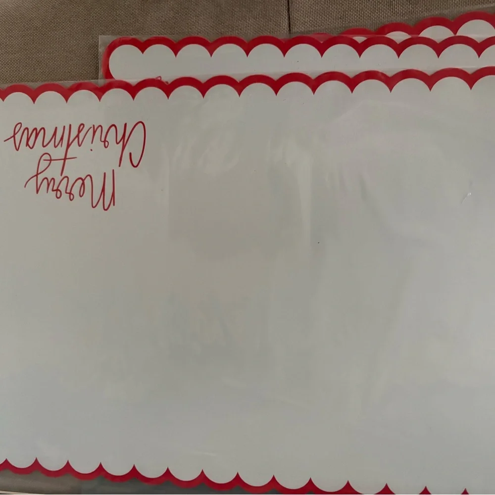 Target Merry Christmas Placemats Decor Gift Tags